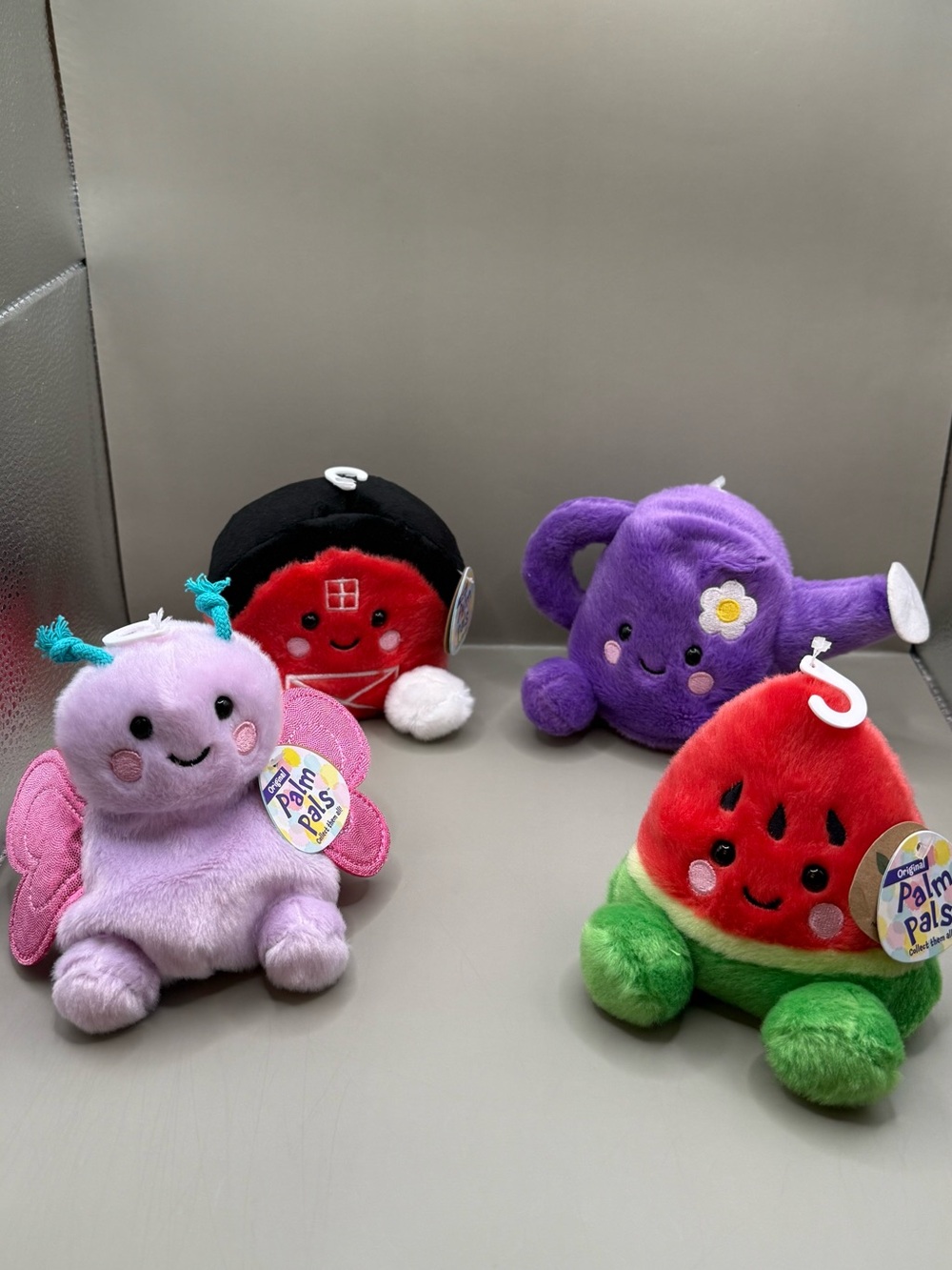 NWT Aurora Palm Pals Lot of 4 Stuffed Animal Plush